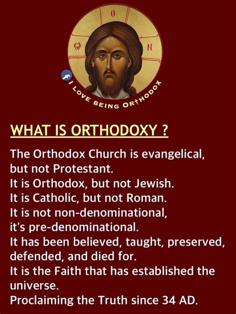 What Is The Meaning Of Orthodox