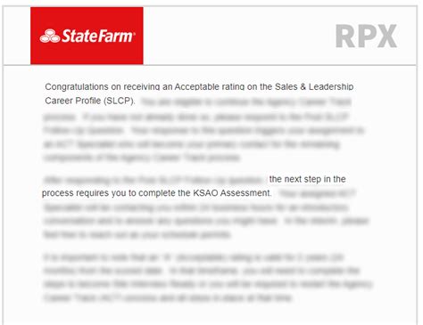 What Is The State Farm Assessment Test