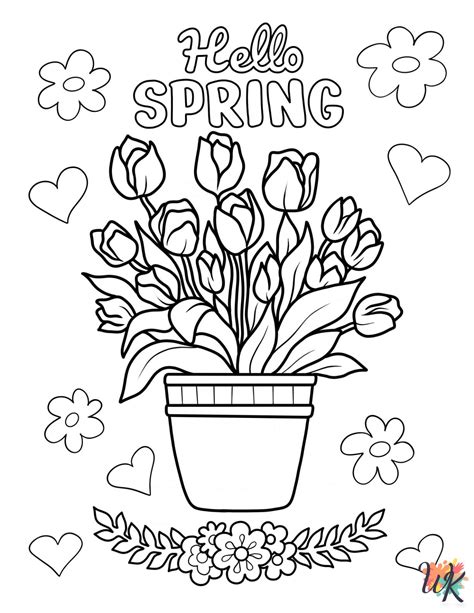 What Makes a Great Spring Coloring Page?