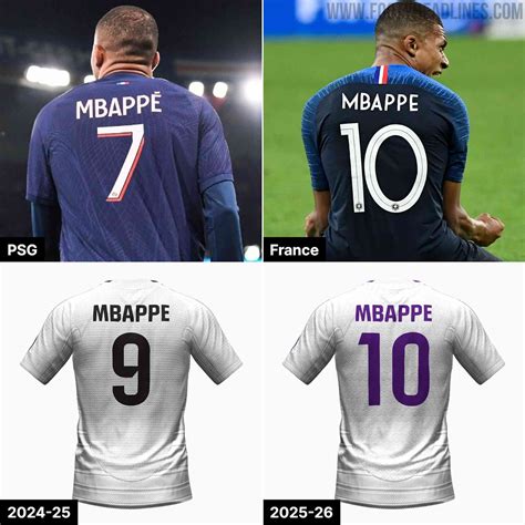 What Number Is Mbappe