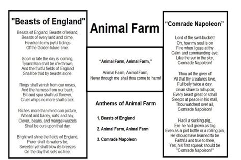 What Page In Animal Farm First Sing Beasts Of England