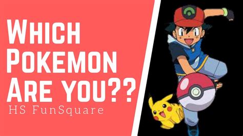 What Pokemon Are You Personality Test
