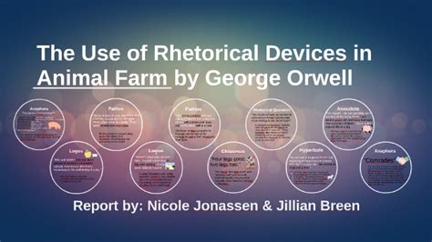 What Rehtoriic Device Is Used In Animal Farm