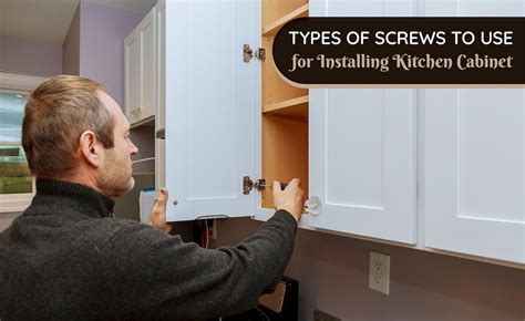 What Screws To Use For Kitchen Cabinets