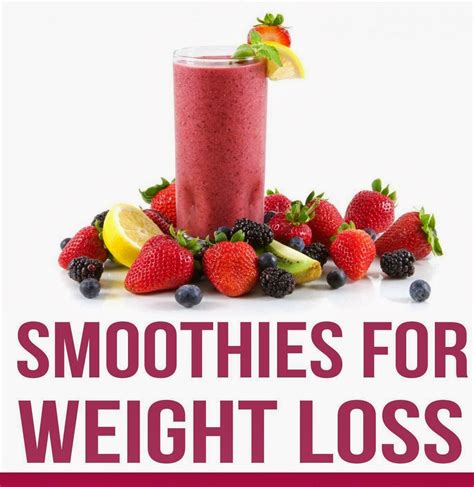 What Smoothie Is Best For Weight Loss