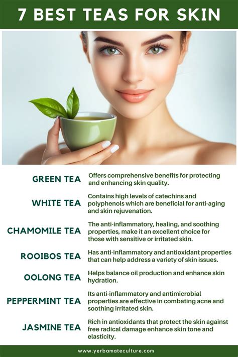 10 Types of Tea That Can Beautify Your Skin Naturally