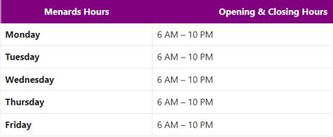 Discover the Closing Hour of Menards Tonight and Plan Your Shopping Spree Accordingly