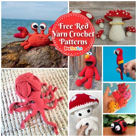 What To Crochet With Red Yarn