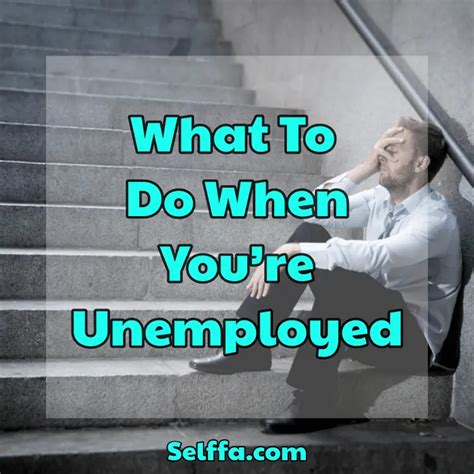 What To Do If Unemployed