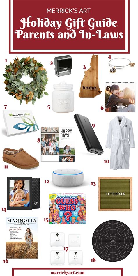 Top 10 Christmas Gift Ideas for Parents - A Guide