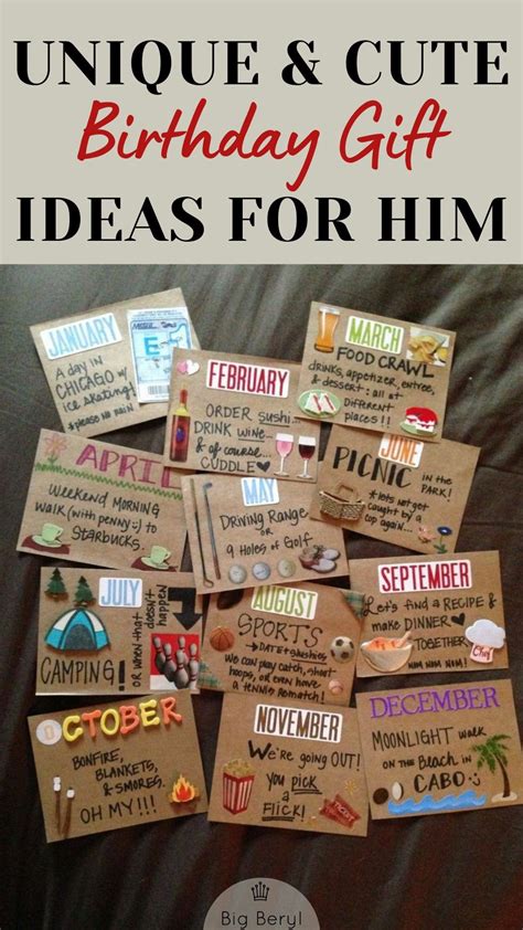 8 Perfect Gift Ideas To Make His Birthday Special and Show Him How Much You Care