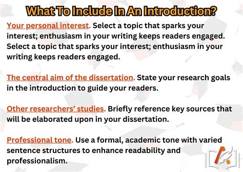 What To Include In An Introduction