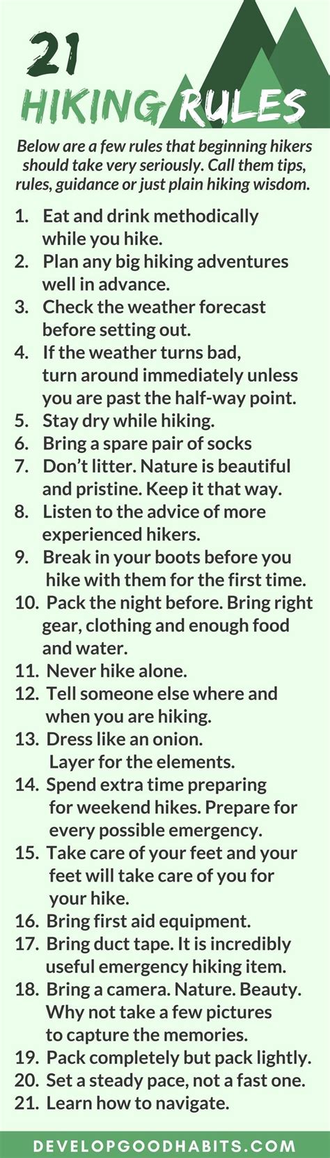 What To Know Hiking