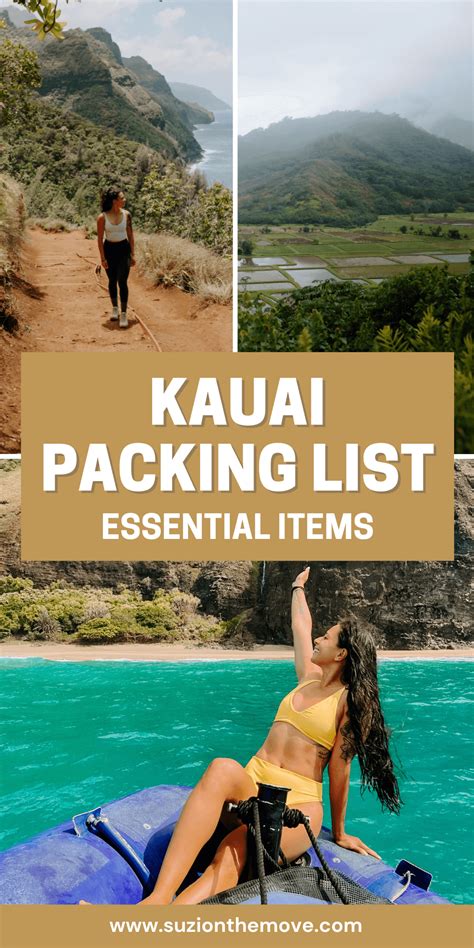 The Only Kauai Packing List You Need (2023) - Hawaii Travel Spot