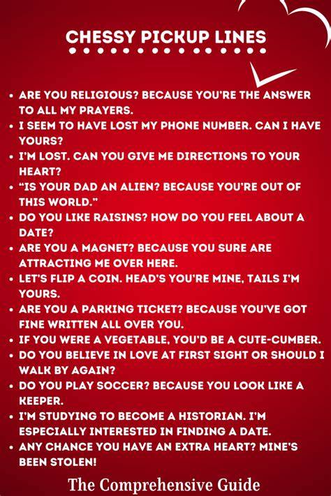 What To Reply To Cheesy Pick Up Lines