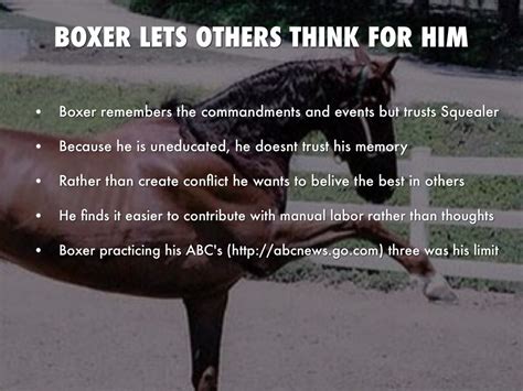 What Two Sayings Did Boxer Adopt In Animal Farm