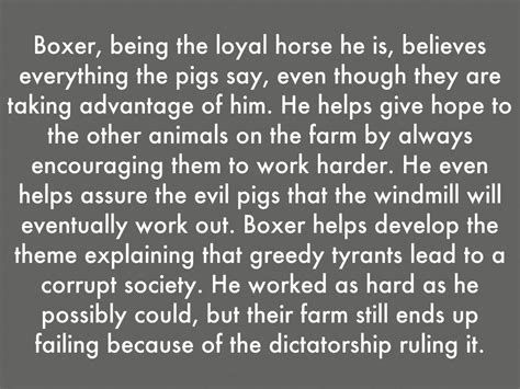 What Were Boxer'S Last Words In Animal Farm