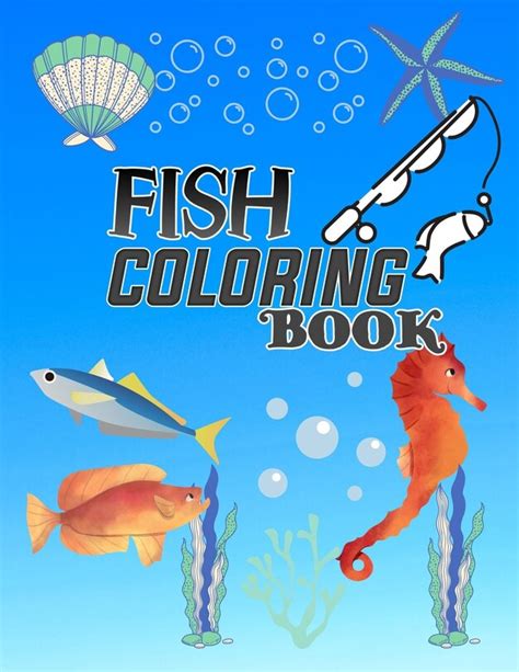 What You'll Find Inside a Typical Fish Coloring Book