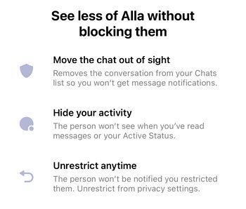 What You Can Restrict