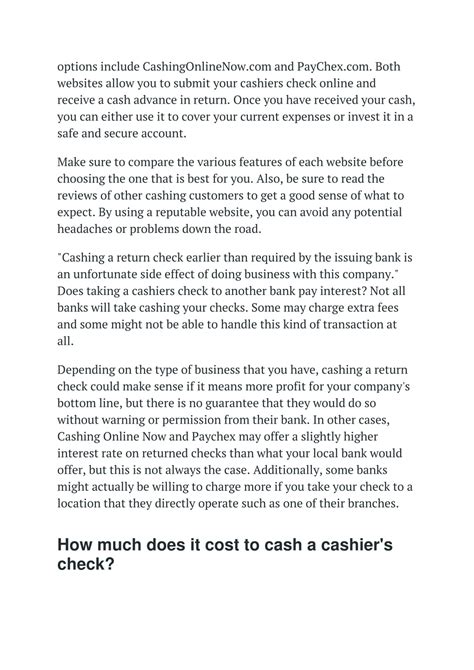 What You Need Before Cashing Any Check (The Essentials)