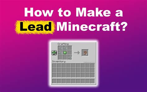 What You Need to Make a Lead