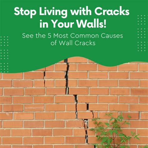 What causes cracks in walls: common causes