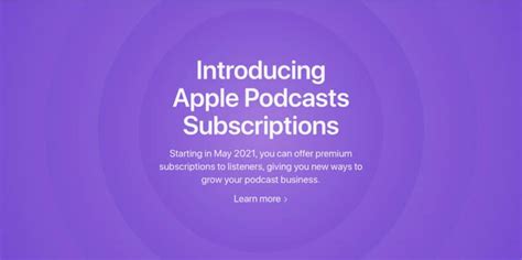 What creators need to know about Apple Podcasts Subscriptions