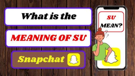 What does SU Mean in Text Messages or Direct Messages