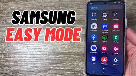 What is Easy Mode on Samsung Phones