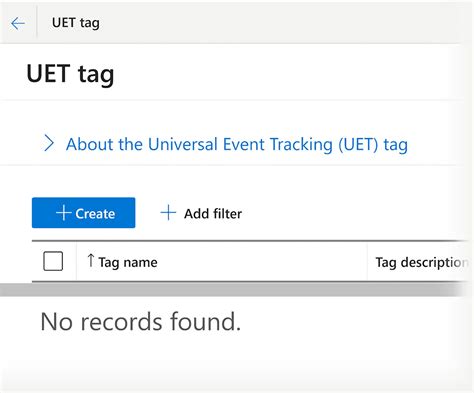 What is UET Tag