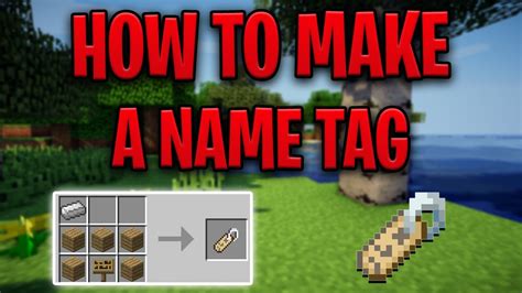 What is a Name Tag in Minecraft