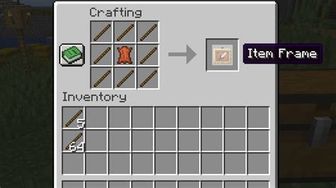 What is an Item Frame in Minecraft