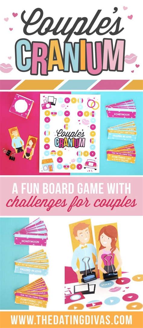 What is included in the Couple’s Cranium Game: