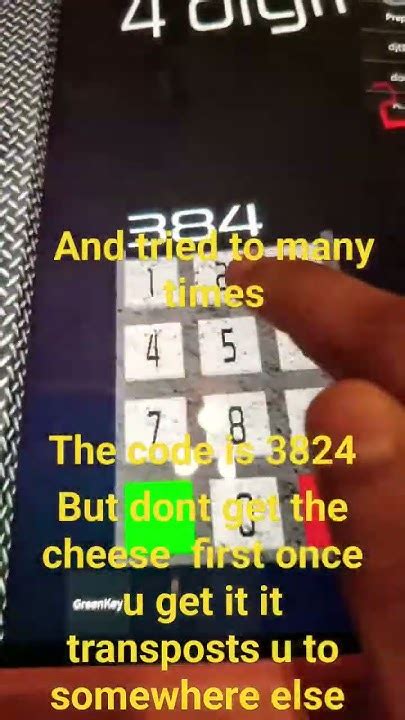 What is the four digit code and cheese escape｜TikTok Search