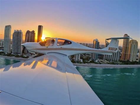 What is typically included in a Romantic Miami Air Tour