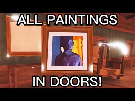 What order are the paintings in doors Roblox game｜TikTok Search