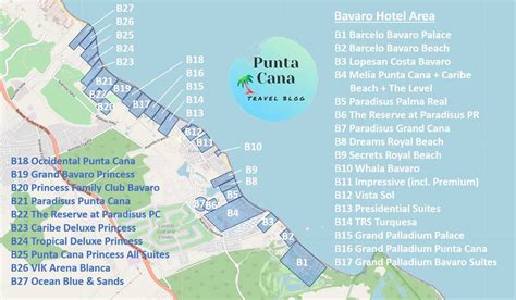 What to Consider When Using a Punta Cana Map of Resorts Location