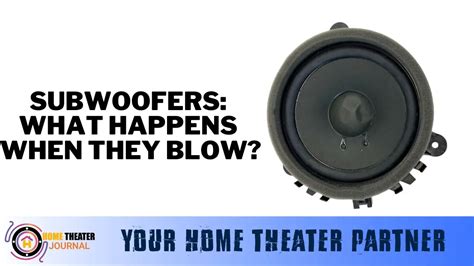 What to Do if You Know Your Subwoofer Is Blown