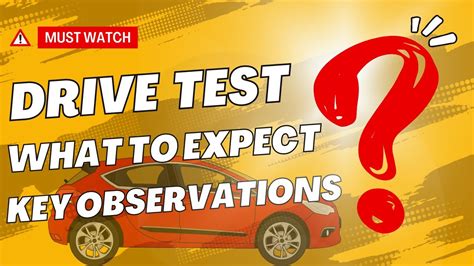 What to Expect During Your Test Drive