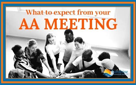 What to Expect from AA Meetings