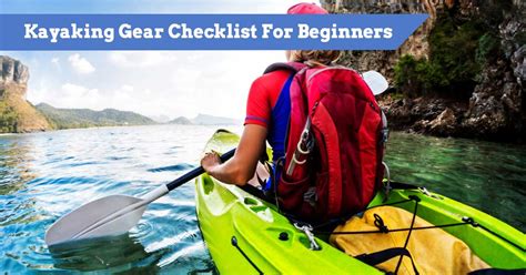 What to bring kayaking