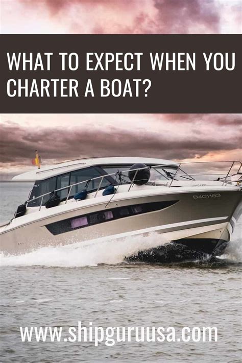 What to expect on a boat