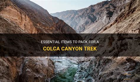 What to pack for Colca Canyon
