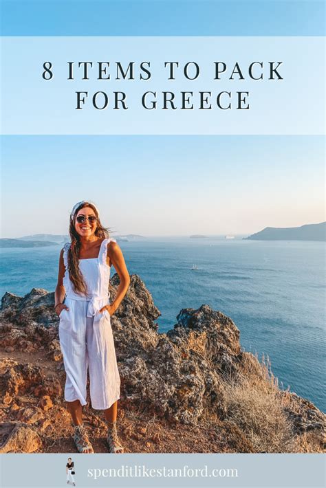 What to pack for Greece