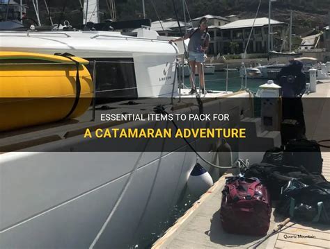 What to pack for catamaran trip