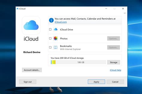What you can do with iCloud on Windows-based machines