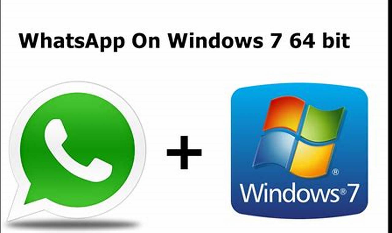 WhatsApp app for Windows 7