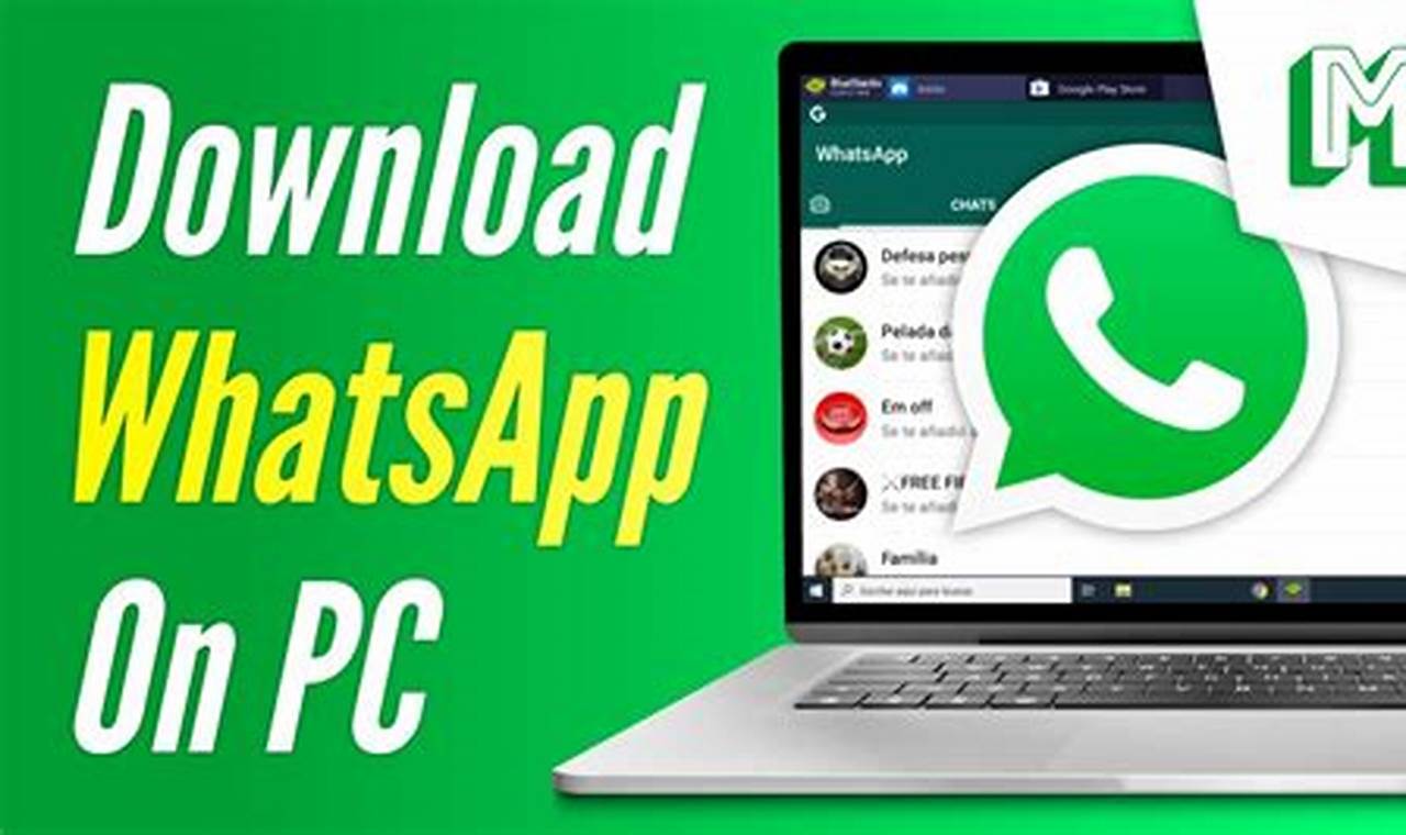 WhatsApp for PC install free