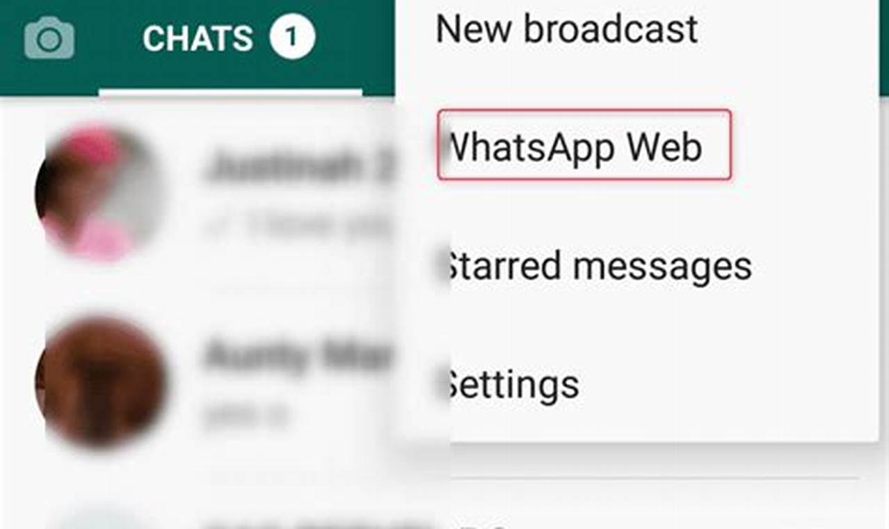 WhatsApp login in Chrome