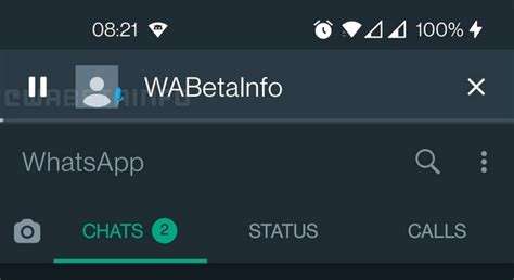 WhatsApp Android Beta Adds Global Media Player